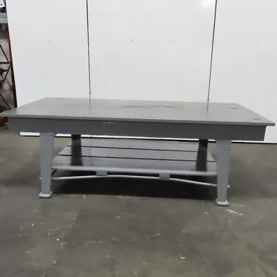 Buy 97  X 78  Cast Iron Web 1  Thick Milled Top Work Bench Welding Table .038  Flat • 2,999.99$