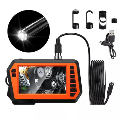 Buy 4.3inch 5M Endoscope Sewer Drain Pipe Cleaner Inspection Camera 1080P • 31.99$