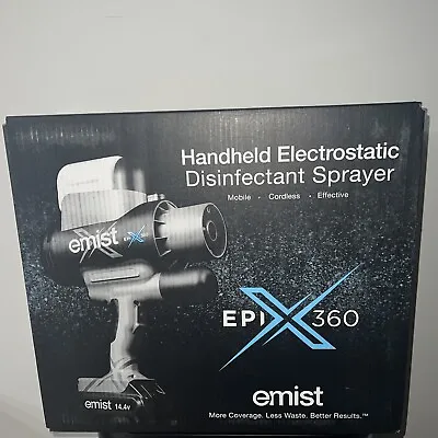 Buy Emist EPIX360 Electrostatic Disinfectant Sprayer Cordless Handheld- • 125$