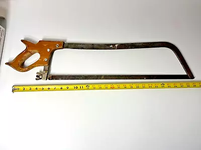 Buy Vintage Meat Saw Butcher Hand Saw Kitchen Collectible Hunter Hunting 2.5' Long • 25$