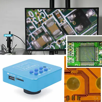 Buy Electronic Digital Video Microscope Camera HDMI USB C Mount Industrial Camera US • 104$