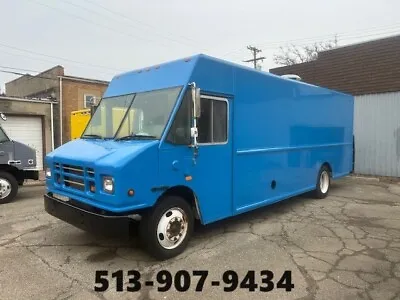 Buy Blue Food Truck Step Van With PRO Kitchen - NSF Food Equipment • 22,000$