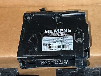 Buy New Siemens Q130 30 AMP Single Pole Circuit Breaker 60hz Type QP 130 120/240v • 10.99$