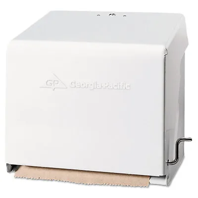 Buy Mark II Crank Roll Towel Dispenser, 10.75 X 8.5 X 10.6, White • 100.83$