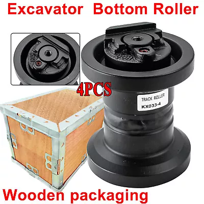 Buy 4PCS Bottom Roller Fits Kubota KX033-4 Replacement Undercarriage RC788-21702 New • 439$
