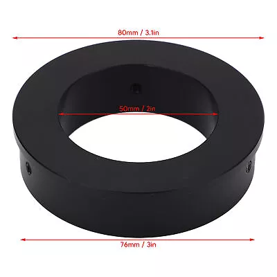 Buy Stereo Microscope Camera Adapter Ring 76mm To 50mm For Monocular C Mount Len Set • 22.53$