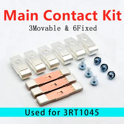 Buy 3RT Main Contact Set Replacement 3RT1945-6A Used For Siemens Contactor 3RT1045 • 41.99$