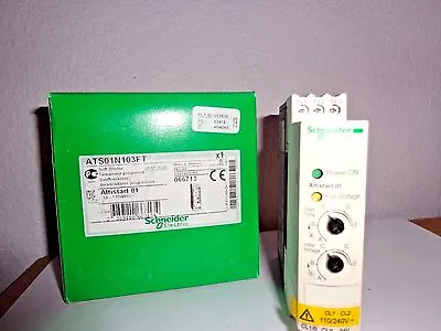 Buy Schneider Electric Altistart 01 ATS01N103FT Soft Starter 110-480VAC 3A NEW ATS01 • 89.87$