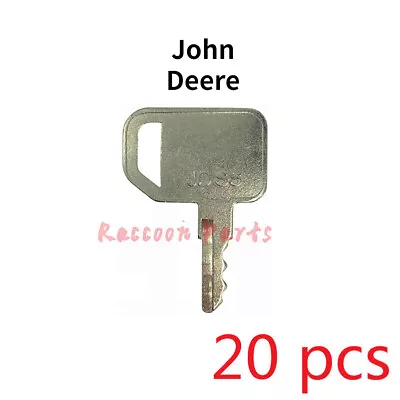 Buy 20pcs Fits John Deere Ignition Keys Skid Steer Columbia Part T209428 KV13427 • 25$