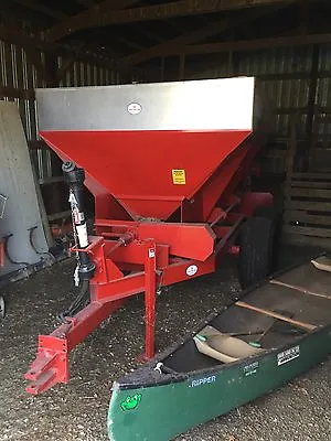 Buy 6 Ton Capacity Stainless Steel Lime / Fertilizer Spreader Applicator Broadcaster • 20,000$