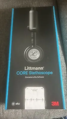 Buy 3M™ Littmann® CORE Digital Stethoscope, Black Chestpiece, Tube, Stem And Headset • 269.95$