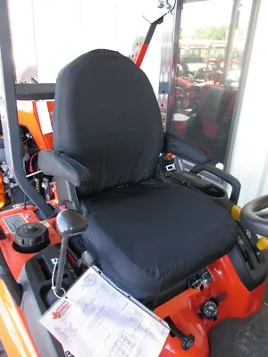 Buy 2008 And Up Kubota Series Tractor Seat Covers In Black Waterproof Endura. TSKU06 • 31$