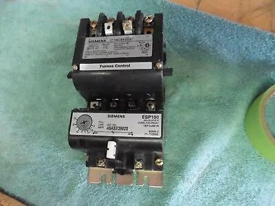 Buy Siemens 14CS+32A Size 0 Motor Starter With ESP100 Overload 120/240V Coil • 135$