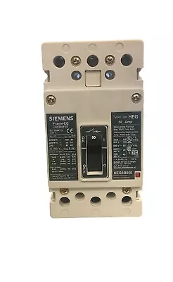 Buy Siemens HEG3B050 3 Pole, 50 Amp, 65K @ 480 Volt • 325$