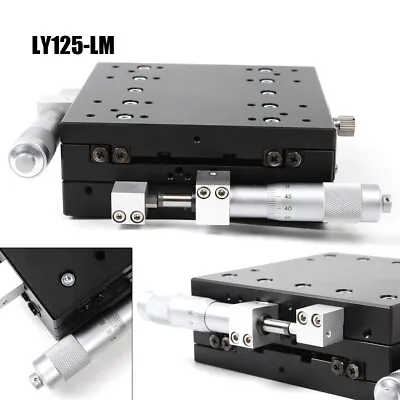 Buy XY Travel Crossed Bearing Micrometer Linear Stage Fits For Inspection Devices • 123.50$