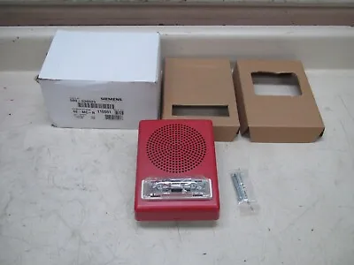 Buy NEW Siemens SE-MC-R Fire Alarm Speaker Strobe Device Red FREE SHIPPING • 59.99$