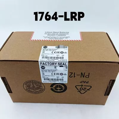 Buy New Factory Sealed AB 1764-LRP SER C MicroLogix 1500 Processor Module 1764LRP • 350.89$
