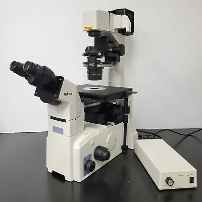 Buy Nikon Inverted Microscope Eclipse TE2000-S With Hoffman Modulation Contrast • 12,750$