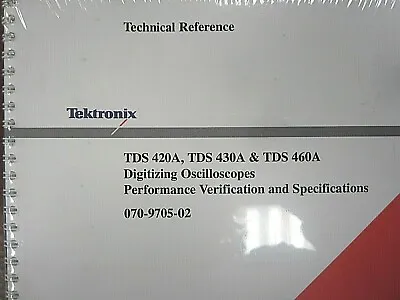 Buy Tektronix TDS420A/430A/460A Digitizing&Specifica Technical Reference 070-9705-02 • 20$