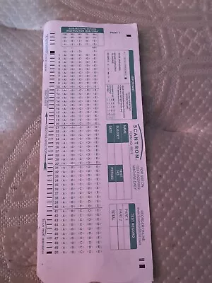 Buy Scantron 882-E Compatible Testing Forms, (7) • 2.99$