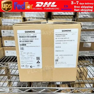 Buy New In Box SIEMENS 6SE6440-2UD27-5CA1 Micromaster 440 10HP 460V AC Drive • 531.98$