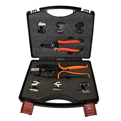 Buy KFCPTEC Crimping Tool With Attachments- Ratcheting Wire Crimper - READ INFO • 40$