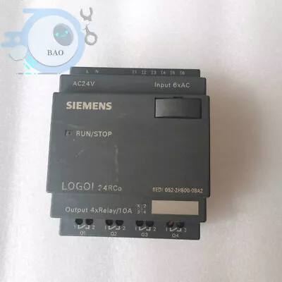 Buy 1PCS Used 6ED1052-2HB00-0BA6 Siemens PLC LOGO Logic Module 6ED1 052-2HB00-0BA6 • 88.15$