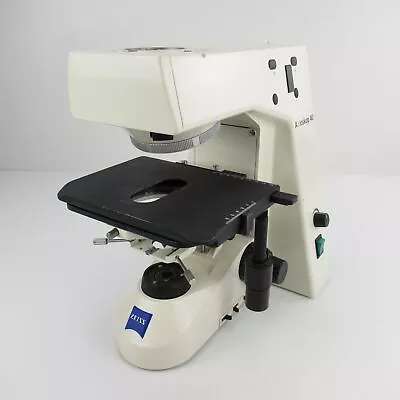Buy Carl Zeiss Axioskop 40 Microscope Body/stand With Stage - 1104-279 • 239.95$
