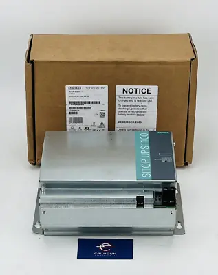 Buy Siemens 6EP4135-0GB00-0AY0 SITOP UPS1100 DC24V/12Ah Battery Module *PARTS ONLY* • 99.95$