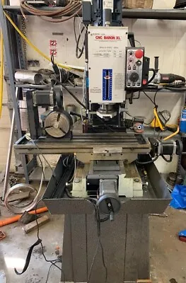 Buy CNC Milling Machine With 4th Axis, Rotary Table, Stand, Coolant Kit, Etc.  • 3,895$