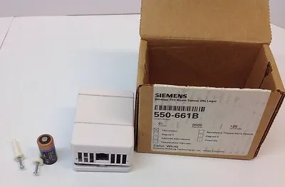 Buy Siemens Cerberus Pyrotronics 550-661B Wireless TEC Room Sensor Thermistor White • 34.95$