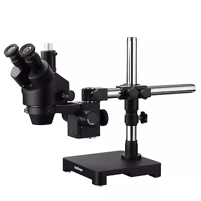 Buy AmScope 3.5X-45X Trinocular Stereo Microscope + Boom Stand • 486.99$