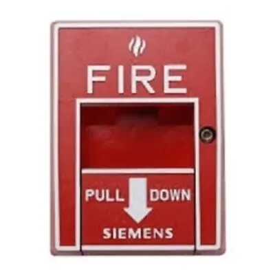 Buy Siemens Hms-s Manual Pull Station, Addressable, Single Action, Red • 79.90$