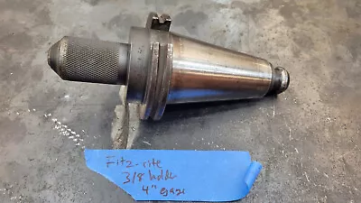 Buy Fitz-rite CAT50 3/8  Endmill End Mill Tool Holder 4  Gage • 55$