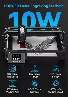 Buy Longer RAY5 10W, Wood And Metal Laser Engraver And Cutter  • 118.76$