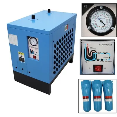 Buy 7.5C 35cfm Refrigerating Air Dryer Pneumatic Freeze-drying Machine 220V 600W • 817$