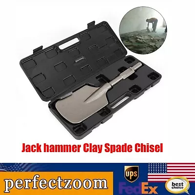 Buy Jack Hammer Breaker Clay Spade Cutter Chisel 1.18  Hex Shank Demolition Hammer • 44.89$