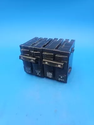 Buy LOT OF 2 Siemens Q230 2 Pole 30 Amp Type QP Circuit Breakers • 19.98$