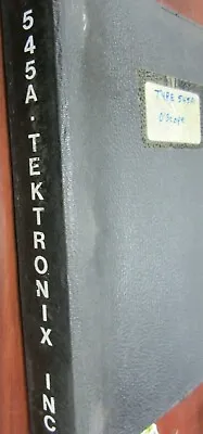 Buy Tektronix Type 545A Oscilloscope Instruction Manual Copy • 20$