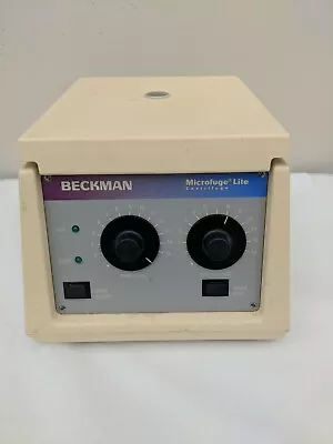 Buy Beckman Microfuge Lite Centrifuge 365606 With F1802 Rotor • 169.99$