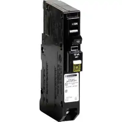 Buy Square D 15 Amp Plug-On Neutral Combination Arc Fault Breaker QO115PCAFIC • 39.95$