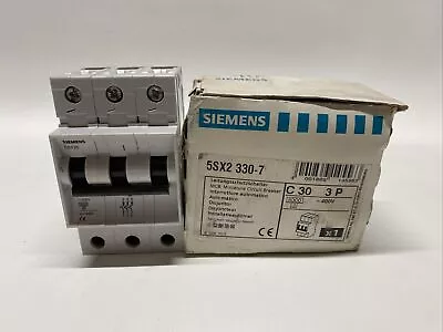Buy NEW Siemens 5SX2 330-7 Circuit Breaker • 40.59$