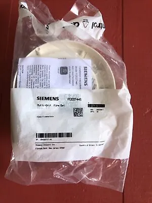 Buy Fire Alarm Siemens FDOOT441 Multi Criteria Intelligent Smoker New Free Shipping • 43$
