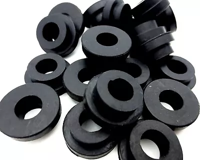Buy 5/8  ID Hole Rubber Panel Plug Bushing For Wire Cable With 3/8  ID Thru Hole • 10.93$
