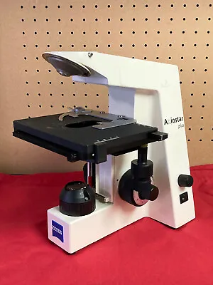 Buy Zeiss Microscope Axiostar Stand And Mechanical Stage With Slide Holder • 72$