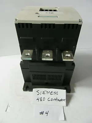 Buy Siemens Sirius Contactor 480 Model # 3RT1076-6AF36 - For Parts Or Repair MET84-4 • 99.98$