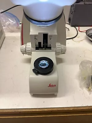 Buy Leica DM750 Brightfield Microscope Stage Is Broken Off, For Parts Not Working • 150$