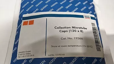 Buy Qiagen Collection Microtube Caps 1.2ml 55 X 8 New Cat. No. 19566 • 17$