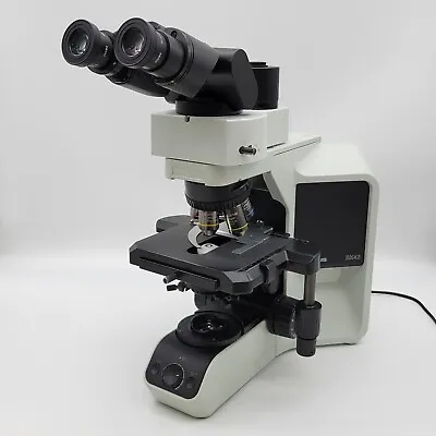 Buy Olympus Microscope BX43 With Fluorites, Tilting Head, & Phototube For Pathology • 8,450$