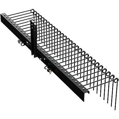 Buy 3 Point 72  Steel Pine Straw Landscaping Rake Attaches For Cat-0 & Cat-1 Tractor • 289.99$